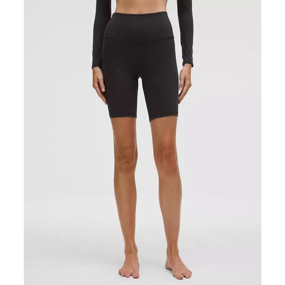 Lululemon Align™ High-Rise Short 8" Black - 4 - Picture 1 of 6